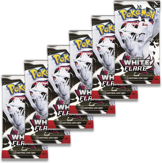 Pokémon TCG: Scarlet & Violet - White Flare - Booster Bundle - Reshiram