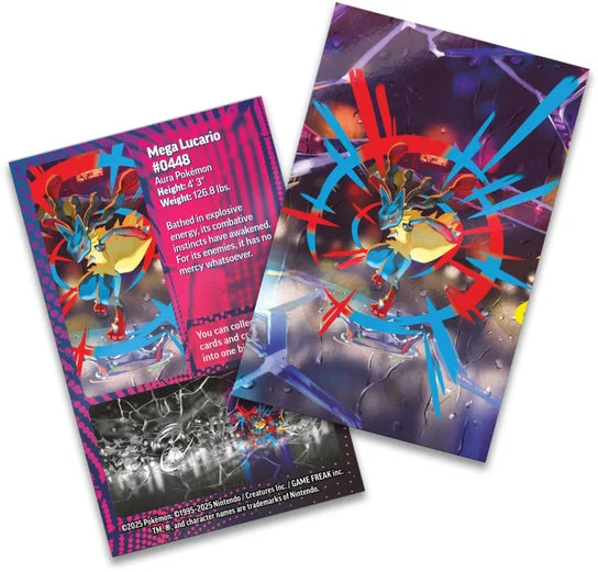 Pokémon TCG: Mega Heroes Mini Tin - Lucario