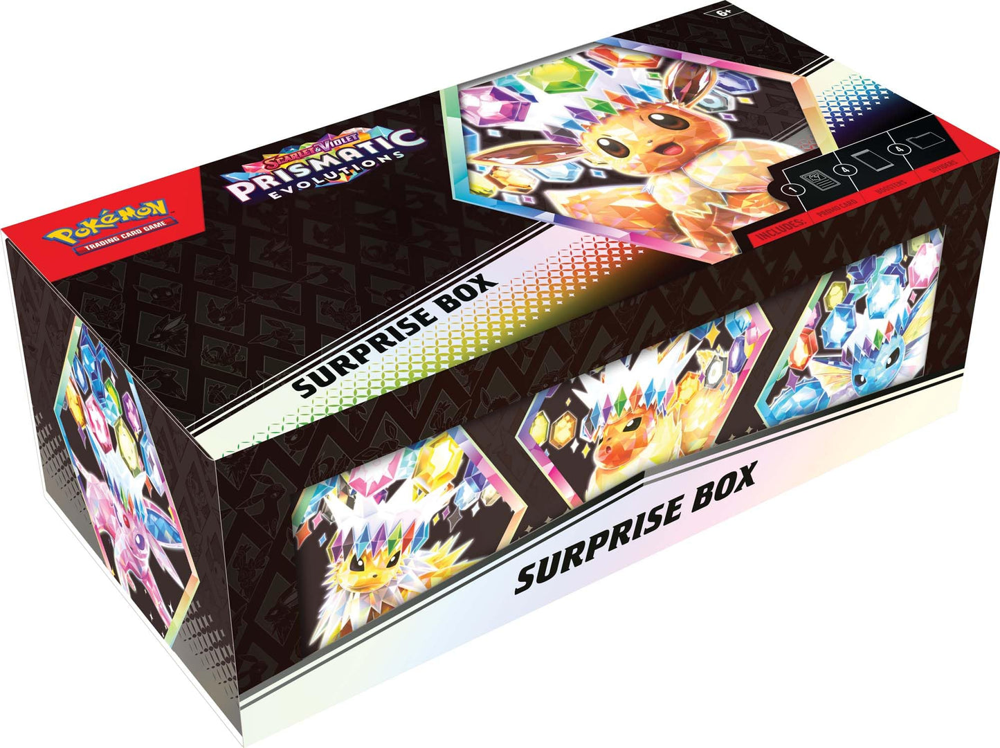 Pokemon Prismatic Evolutions Surprise Box – Edycja Scarlet & Violet