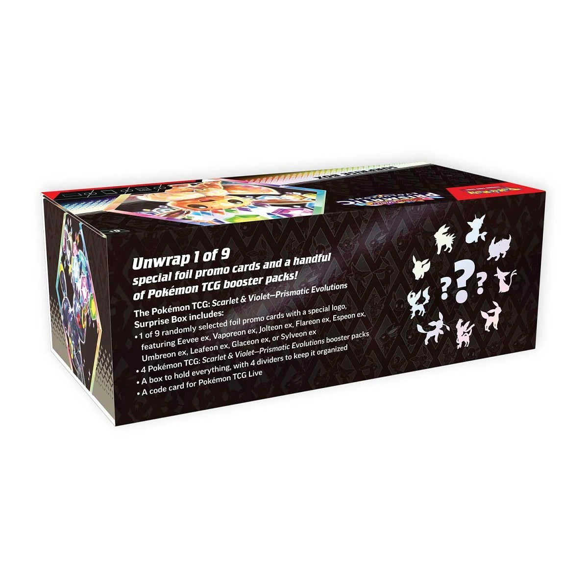 Pokemon Prismatic Evolutions Surprise Box – Edycja Scarlet & Violet