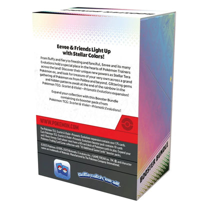 Prismatic Evolutions Booster Bundle, Pokemon Tcg (6 Boosterów)
