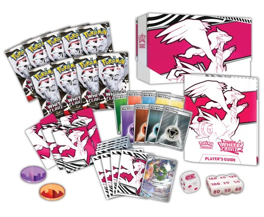 Pokémon TCG: Scarlet & Violet - White Flare - Elite Trainer Box - Reshiram