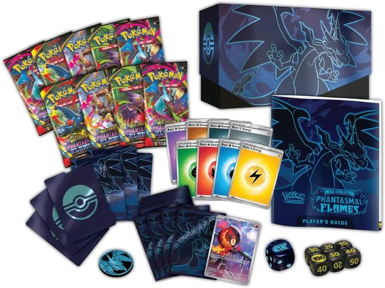 Pokémon TCG: Mega Evolution – Phantasmal Flames – Elite Trainer Box