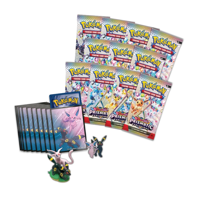 Pokémon TCG: Prismatic Evolution – Super Premium Figure Collection