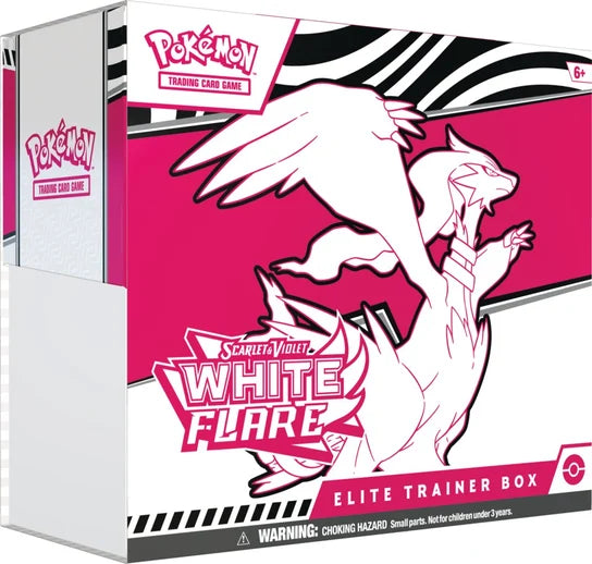 Pokémon TCG: Scarlet & Violet - White Flare - Elite Trainer Box - Reshiram