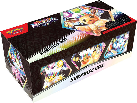 Pokemon Prismatic Evolutions Surprise Box – Edycja Scarlet & Violet