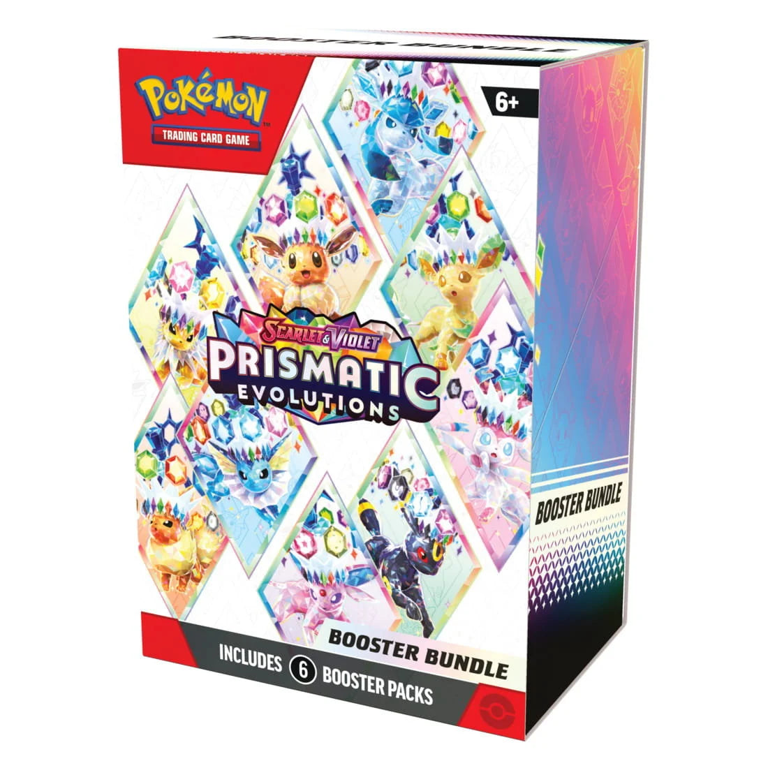 Prismatic Evolutions Booster Bundle, Pokemon Tcg (6 Boosterów)