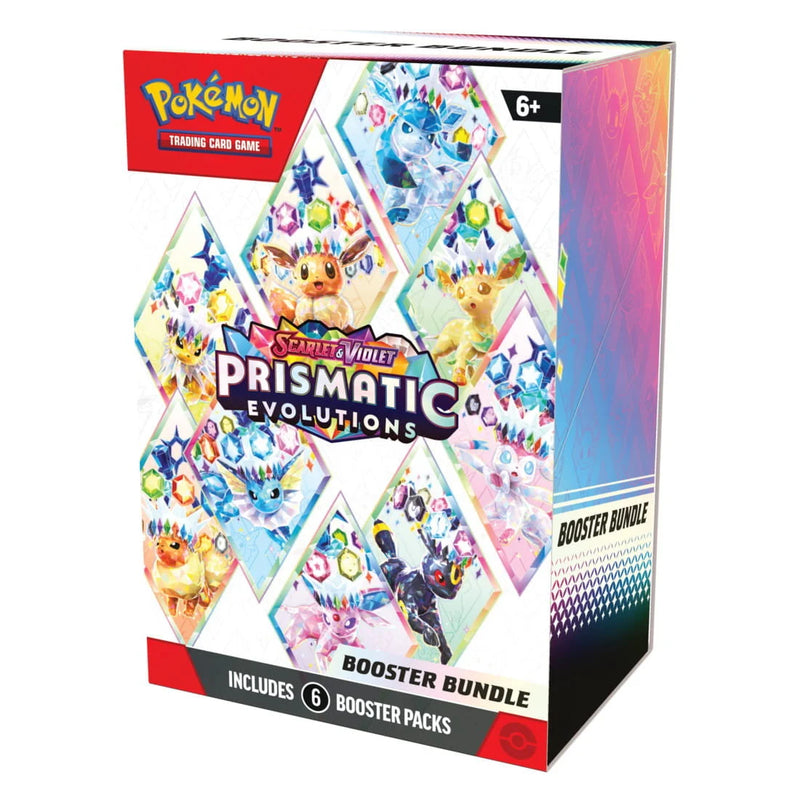 Prismatic Evolutions Booster Bundle, Pokemon Tcg (6 Boosterów)